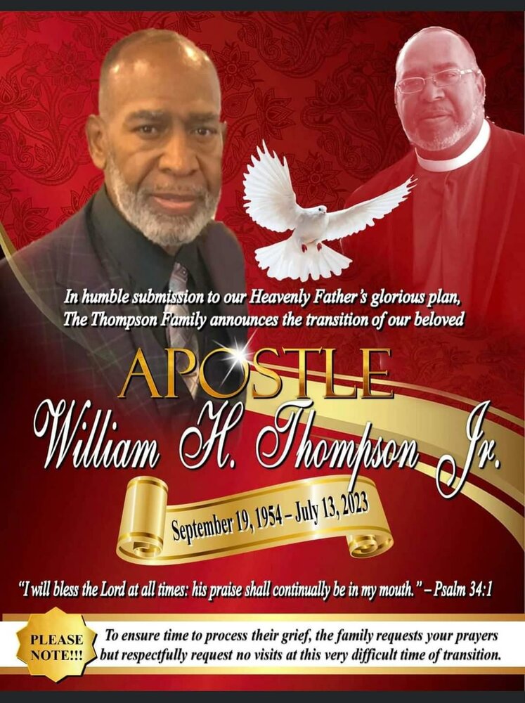 Apostle William Thompson, Jr.